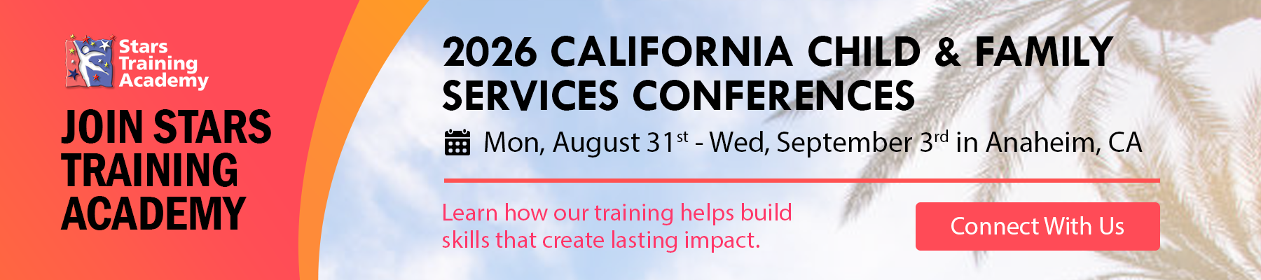 Join us at CA Children & Family Services Conference in Anaheim